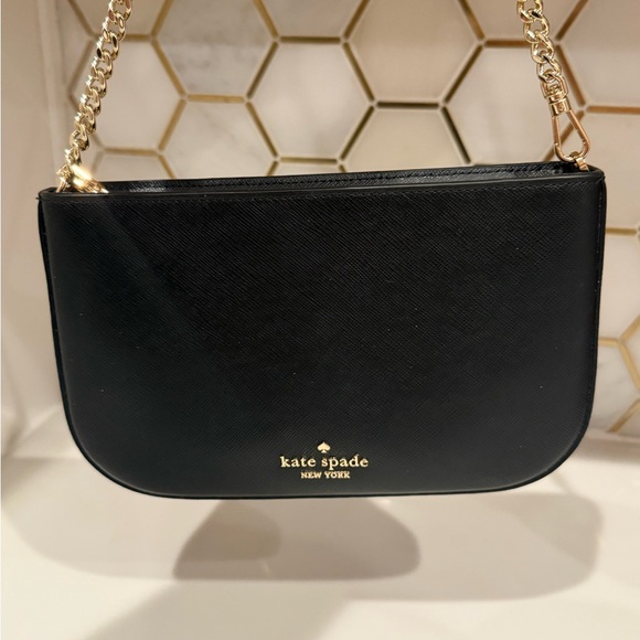New Kate Spade Black and Gold purse - Picture 2 of 13